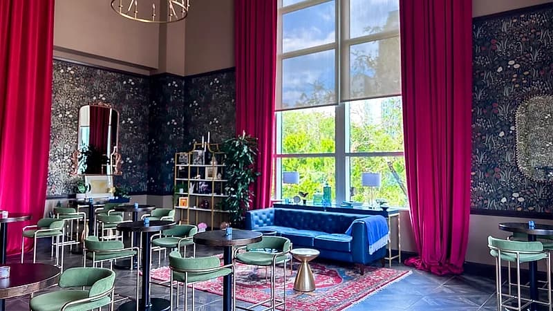 The Lounge at Martin Marietta Center for the Performing Arts