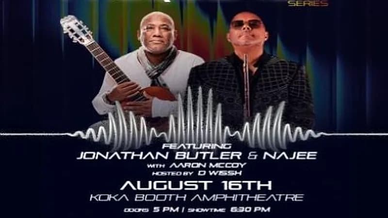 Art of Cool Presents The Frequency Series Featuring Jonathan Butler & Najee with Aaron McCoy