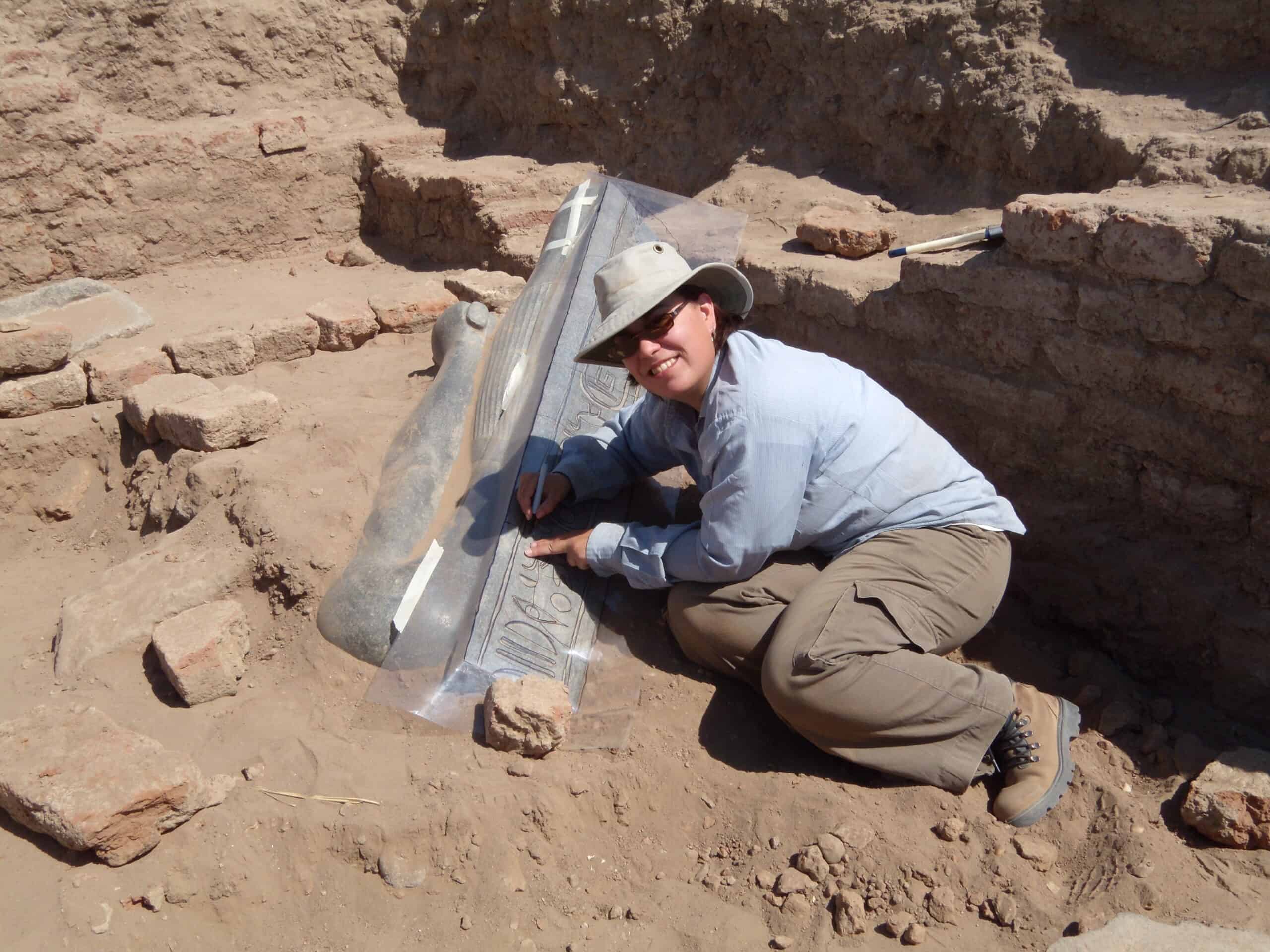 An Archaeologist’s Face to Feet with King Taharqa